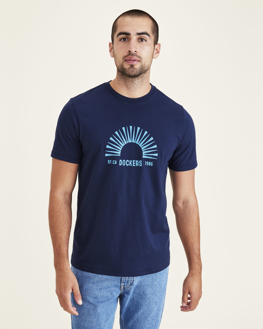 (image for) Refreshing Sun u0026 Surf Graphic Tee, Slim Fit